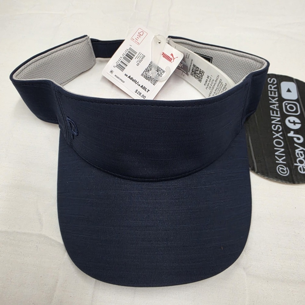 Puma Women's Golf Sport P Visor Adjustable Navy Blazer Blue